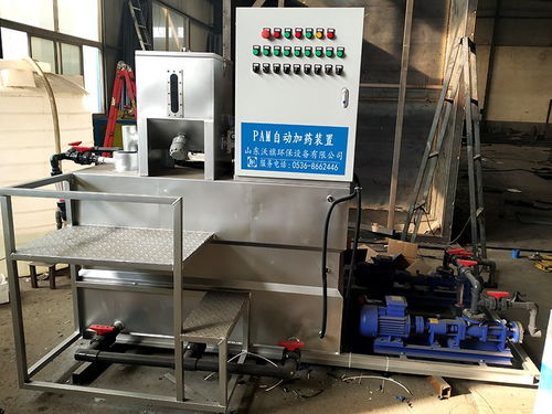 污水厂污泥脱水加药装置PAM制备投加系统及生化药品应用